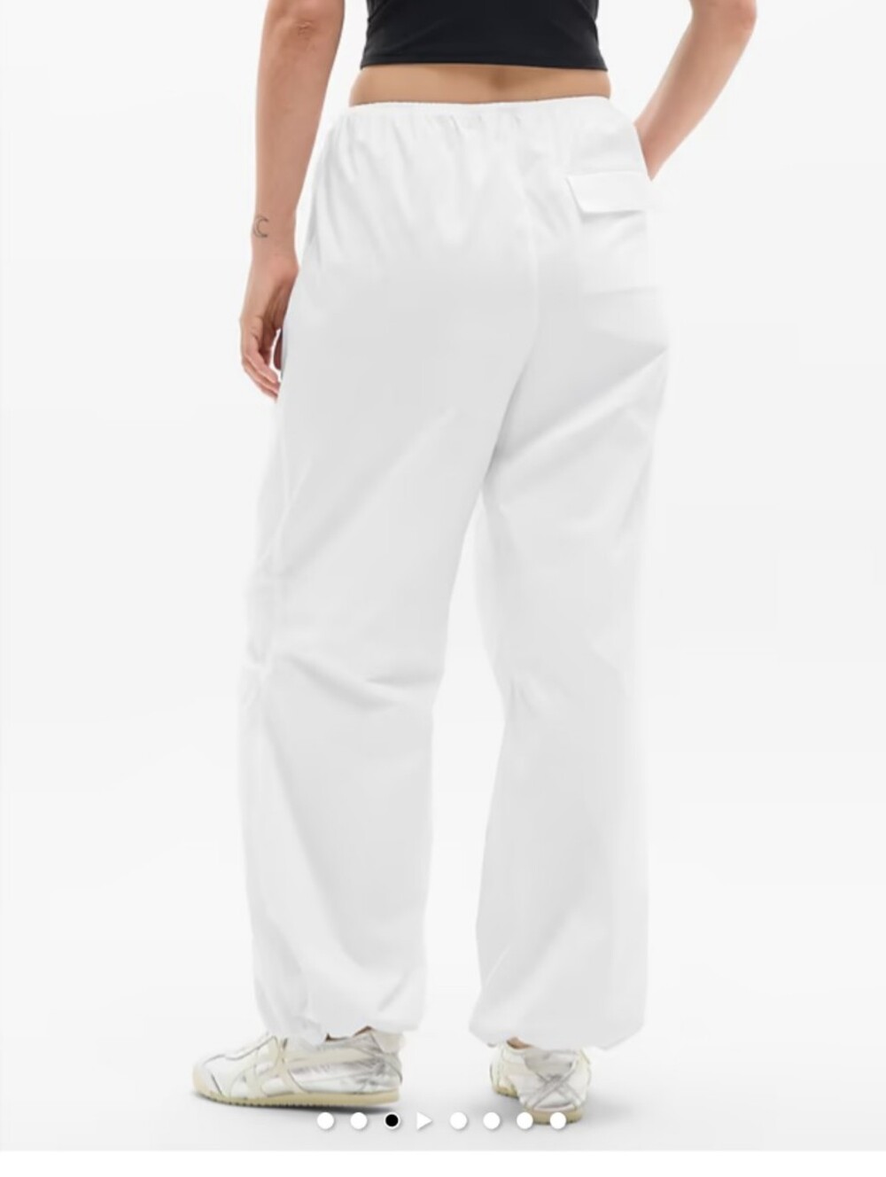 Athleta Midday Low rise Poplin Parachute Pants - Picture 2 of 9